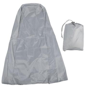 Imagem de Bolsa de Capa de Poeira de Guitarra, Tamanho Grande para Guitarras de Baixo Elétrico Acústico, Tampa de Veludo de Poeira, Anti-arranha, para Viagens de Carro, Passeios, (Prata)