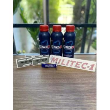 Imagem de 3 unidades Militec-1 Original 200ml + Chaveiro, Adesivo e Etiqueta