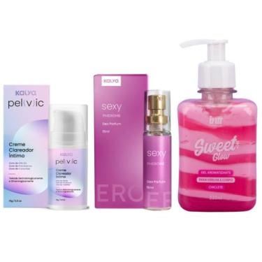 Imagem de Creme Beijável Clareador Virilha Perfume Feromonios Sexy - Kalya
