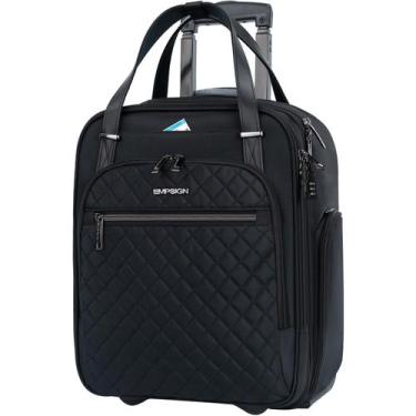 Imagem de Bolsa de Mão com Rodas EMPSIGN Underseat - Leve e Compacta (16 polegad