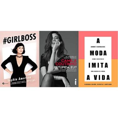 Imagem de Kit 3 livros Girlboss + Estúpida, eu + A moda imita a vida