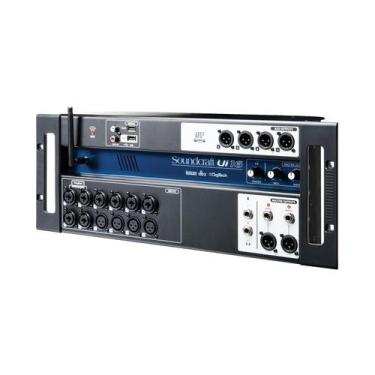 Imagem de Mesa De Som Digital Soundcraft Ui16 Profissional 16 Canais UI16R USB W