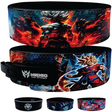 Imagem de Cinto avançado para halterofilismo com fivela de trava ultrarrápida, 10 mm para levantamento de peso, agachamento, levantamento terra, musculação, suporte de levantamento, cinto de ginástica para