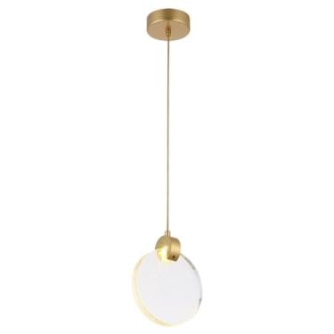 Imagem de Lustre Pendente Luminaria Lua De Cristal Bolhas Led Decoraçao Iluminaçao Quarto Sala De Estar Cozinha Casa Ambiente Interno