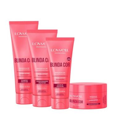 Imagem de Kit Lowell Blinda Cor Hair Care Total (4 produtos)