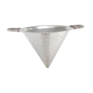 Imagem de DimyFew Filtro de café funil malha acessórios café alça dupla portátil prático versátil v estilo filtro gotejamento para uso doméstico