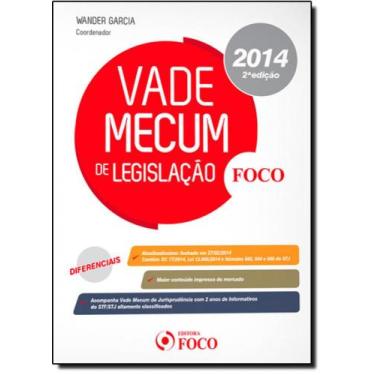 Imagem de Vade Mecum de Legislação - Acompanha Vade Mecum de Jurisprudência - 20