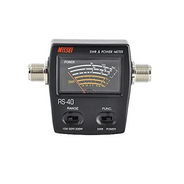 Imagem de Fumei RS-40 VHF 140-150Mhz UHF 430-450Mhz Dual Band 15/60/200W Power Range SWR/Watt Meter para rádio bidirecional