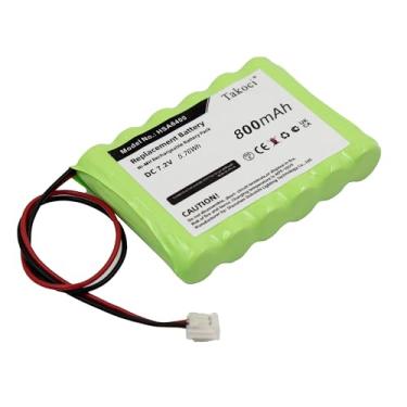 Imagem de SCESMIA Bateria de substituição do sistema de alarme 60AAAH6BMJ compatível com Ya-le Easy AI Easy EF Easy Fit HSA6400 Premium Alarm Control HSA6410 Painéis, serve para P/N 802306063H 7,2V 800mAh