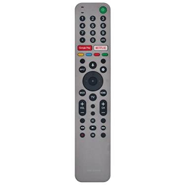 Imagem de RMF-TX600U RMFTX600U Controle remoto de substituição de voz adequado para Sony Android 4K Ultra HD LED TV 43 48 49 55 65 75 85 77 85 98 polegadas TV remoto