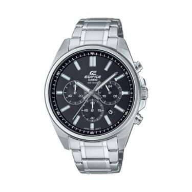 Imagem de Casio Relógio cronógrafo com indicador de data Edifice EFV650D-1AV, Prata