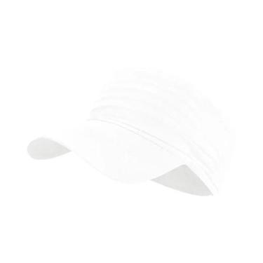 Imagem de Chapéu de Viseira Feminino para Verão - Secagem Rápida para Esportes e