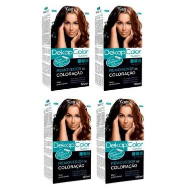 Imagem de Kit C4 Removedor de Coloração DekapColor System 120ml - Yamá - Yama