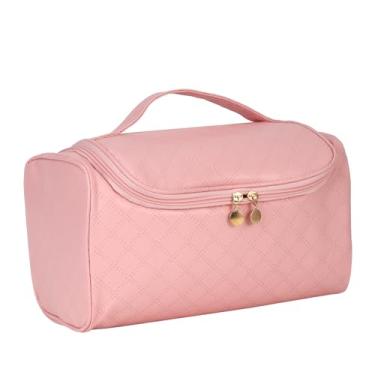 Imagem de Dongawin Capa estilo shark flex – bolsa de viagem de couro premium para airwrap Dyson e secador de cabelo de tubarão, impermeável e fácil de limpar com acolchoamento macio de 360°, bolsa de viagem