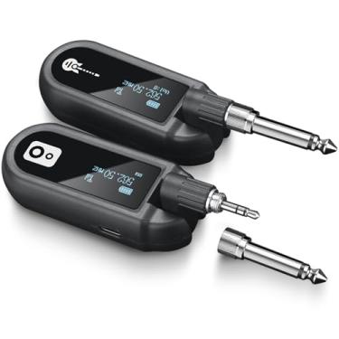 Imagem de EBJ Sistema De Guitarra Sem Fio Ebj, Transmissor E Receptor Uhf, Áudio Recarregável, Baixo Elétrico 20 Canais, Órgão Eletrônico (1 Canal)