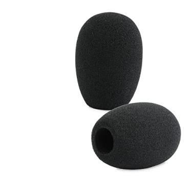 Imagem de LEFXMOPHY Protetor De Para-Brisa Para Microfones Condensadores Samson C02 / Behringer C-2 Pencil, Filtro Pop, Capa Espuma Microfone, Pacote Com 2 Protetores