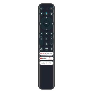 Imagem de Controle remoto de substituição RC813 FMB1 RC902V compatível com TCL LED QLED 4K Smart Google TV 2023 modelo QM850G 75Q650G 65Q650G 85Q650G 32S350G 40S350G 43S350G 55Q650G 9888 S550G 43S450G 50S450G