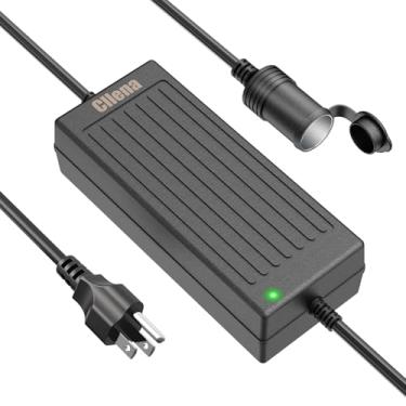 Imagem de Cllena Conversor De 110 V Para 12 Ca/Cc 10 A 120 W Adaptador Fonte Alimentação Com Soquete Acendedor Cigarros Carro 100 V-240 Geladeira, Inflador Pneus, Limpador Lavadora Alta Pressão