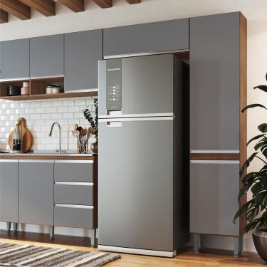 Imagem de Paneleiro para Cozinha 2 Portas Athena Freijó/Cinza