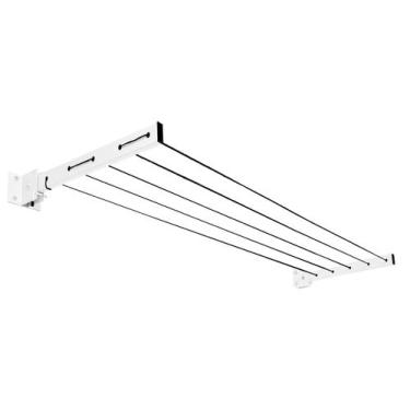 Imagem de Varal Articulado de Parede e Muro Dws Dobrável Recolhível Reforçado - 