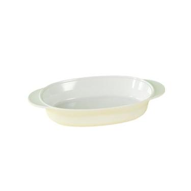 Imagem de Prato de arroz misto quadrado quadrado simples e delicado de duas cores retangular para churrasco - branco