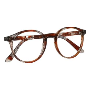 Imagem de Óculos Feminino Redondo Geek Round Sem Grau Zentto Tropical