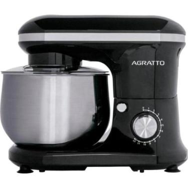 Imagem de Batedeira Planetária Agratto Supremma 5 Litros Preta 127V