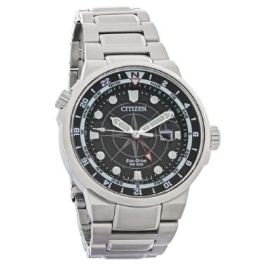 Imagem de Citizen Relógio esportivo com pulseira de aço inoxidável Eco-Drive Luxury Endeavor | 44 mm | BJ7140-53E, 9 inches, Moderno