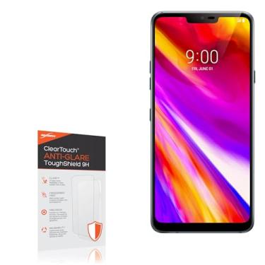 Imagem de BoxWave Protetor de tela compatível com LG G7 ThinQ - ClearTouch Anti-Glare ToughShield 9H (pacote com 2), protetor de tela antirreflexo 9H resistente e flexível