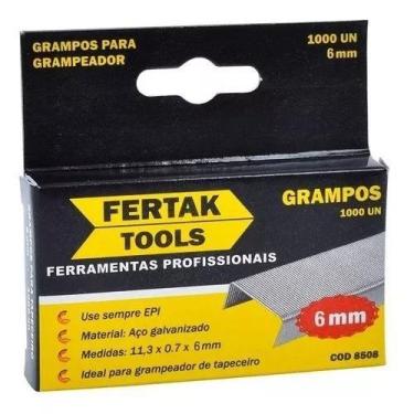 Imagem de Grampo Galvanizado para Grampeador De Serigrafia e Tapeçaria 06mm - Fe