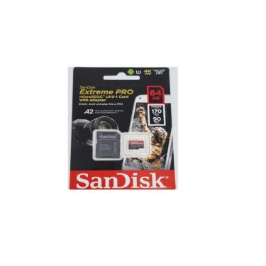 Imagem de Cartao De Memoria Microsdxc 64gb Sandisk Extreme Pro