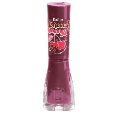 Imagem de Esmalte Cremoso Dailus Coleção Choco Cherry 8ml Licor De Amarena
