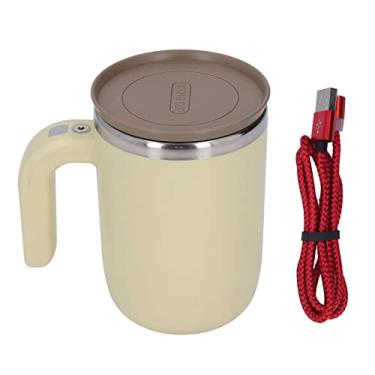 Imagem de MUNEFE Auto Agitando Caneca, Auto Misturando Caneca, Caneca De Mistura Elétrica Para Café, Chocolate Quente, Limonada Ou Outras Bebidas Misturadas