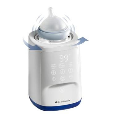Imagem de Bc Babycare Aquecedor de mamadeira, aquecedor de leite rápido 10 em 1 com controle inteligente de temperatura, aquecimento rotativo, aquecedores de mamadeira para todas as mamadeiras