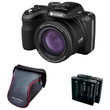 Imagem de Câmera Digital Kodak Pixpro Astro Az426 42x Preta + Case + 2 Baterias