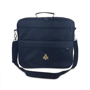 Imagem de Bolsa pasta masculina maleta paramentos reuniao maçonico maçonaria