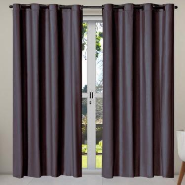 Imagem de Cortina Blackout 2,20m x 1,30m Blecaute Corta 100% A Luz para Sala Qua