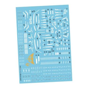 Imagem de UGPLM Modelo decalque, hobby robô adesivo ternos móveis modelagem brinquedos corrediça de água adesivos modelo para sazbi 1/144 escala figura