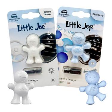 Imagem de Kit Aromatizador Little Joe Carro Novo + Little Joya Blueberry