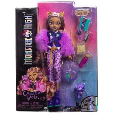 Imagem de Boneca Monster HIGH Coleçao Looks Monstruosos Mattel HPD53/HRP65 Clawd