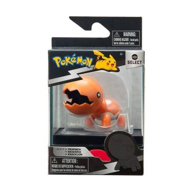 Imagem de Boneco Trapinch De 3Cm Com Case - Pokémon Série Select