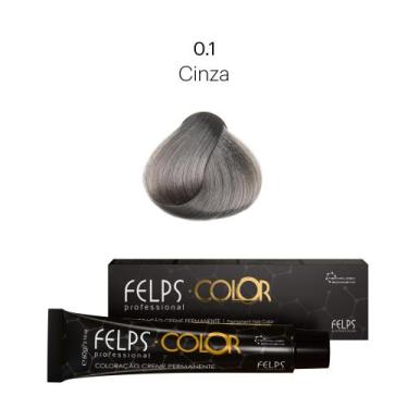 Imagem de Coloração Profissional Felps Color Cinza Corretor 0.1 - 60g