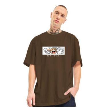 Imagem de Camiseta Oversized Unissex Anime One Piece Geek Nerd Skate - FSL.CONF,