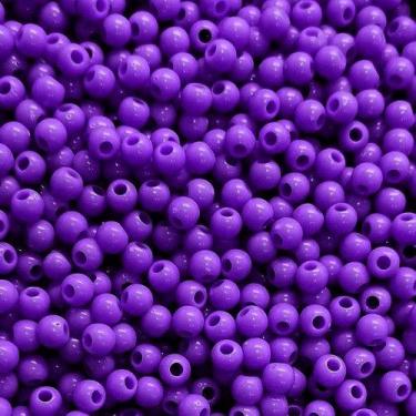 Imagem de BOLINHA DE RESINA Nº 04 (15 G) - LADEIRA BIJUTERIAS, ROXO MÉDIO