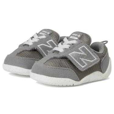 Imagem de New Balance Tênis infantil New-b First V1, Cinza/branco, 4 US Wide Infant