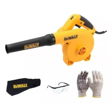 Imagem de Soprador Aspirador De Folhas Ar Dewalt DWB800 800w Com Coletor De Pó, 