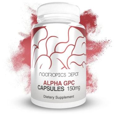 Imagem de Suplemento Nootropics Depot Alpha GPC 150 mg cápsulas x60
