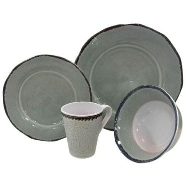Imagem de Aparelho de Jantar em Melamina Resistente 16 Peças - Quanhe