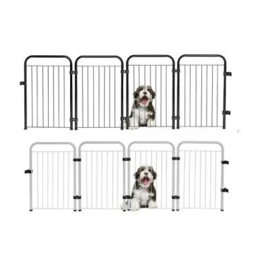 Imagem de Cercadinho Dobrável 4 Módulos Divisor de Ambientes para Pet Cães Cacho