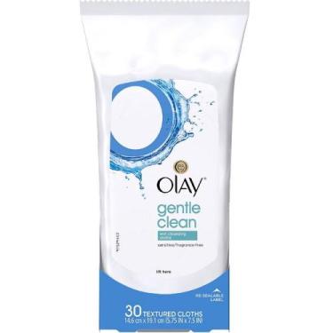 Imagem de Panos de limpeza úmidos Olay Gentle Clean Sensitive 30 unidades